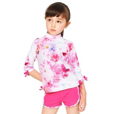 China Julysand Rash Guard Kids Swimwear Kids Breathable Eco-Friendly Custom Cute Swimwear Long Sleeve for sale