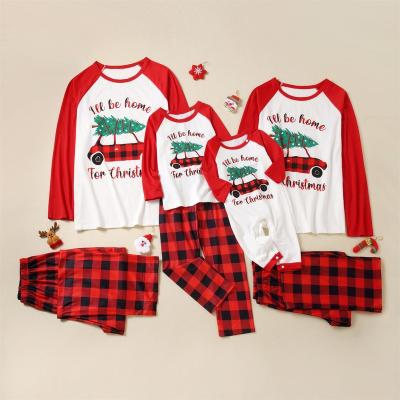 China 2908 Breathable Family Christmas Matching Pajamas Set Pajamas Adult Family Christmas Clothing Outfits Family Look Matching Sleepwear for sale