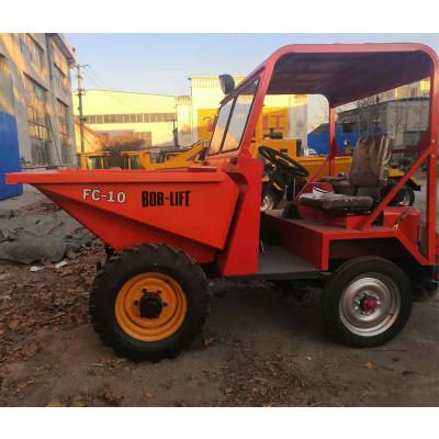 China Construction Material Shops 1 Ton Mini Hot Site Diesel Engine Hot Sale Mini Site Hydraulic Dumper 4x4 Dumper 4x4 Truck For Sale Dumper for sale