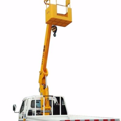 China TRUCK CRANE Dubai Pickup Truck Mobile Lift Cart Crane For Sale for sale