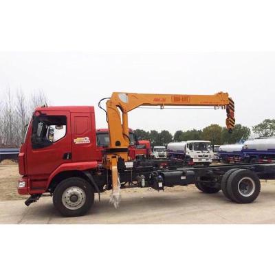 China Popular CRANE China BOB-LIFT TRUCK lift 6.3 ton truck crane with telescopic boom for sale for sale