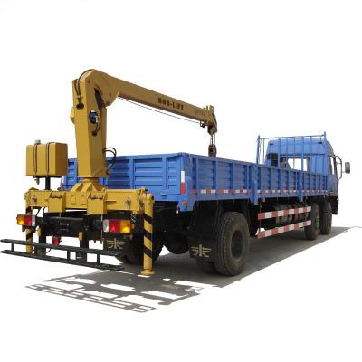 China TRUCK CRANE Hot Selling 4 Tons Straight Arm Cranes With Grapple for sale