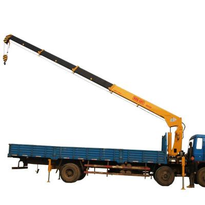 China TRUCK CRANE 12 months under recommended 2022 new telescopic storage boom BOB-LIFT hydraulic manual crane truck mounted crane for sale for sale