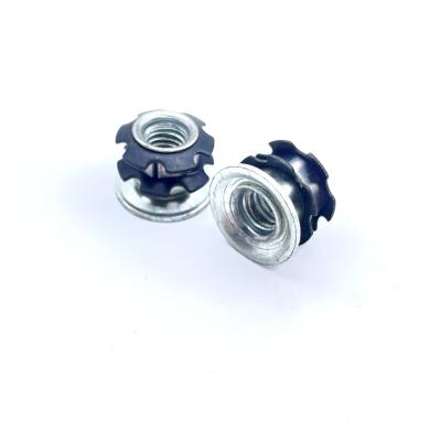 China Heavy Industry Wholesale Sunflower Star Round Nut Threaded Tubing Connector Nuts for sale