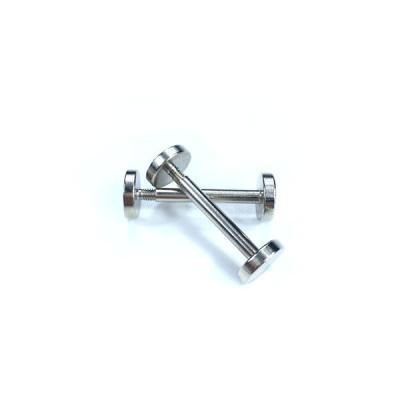 China Stainless Steel Brass Custom Double Head Flat Rivets for sale