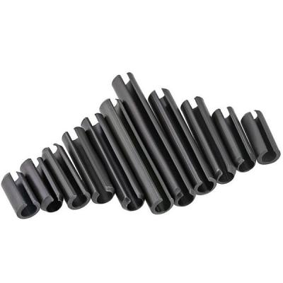 China GALVANIZED Steel Spring Split Pin With Black Coating for sale