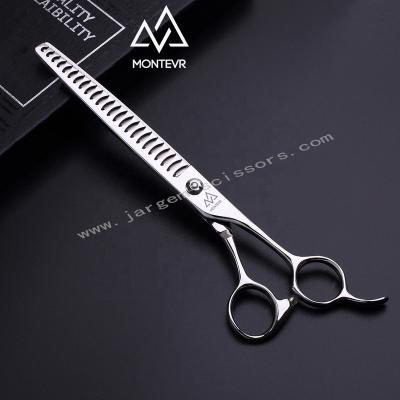 China Viable Pet Grooming Scissors 7.5 Inch Dog Grooming Thinning Scissors 24 Teeth Scissors for sale