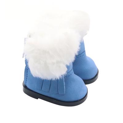 China Amazon Hot Selling Doll Shoes 14 Inch Doll Shoes Snow High Quality Colorful Lovely Boots Doll Shoes for sale