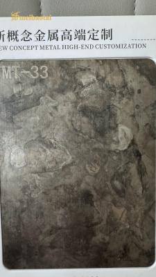 China 304 Special Pattern Antique Bronze Decorative Stainless Steel Sheets for sale