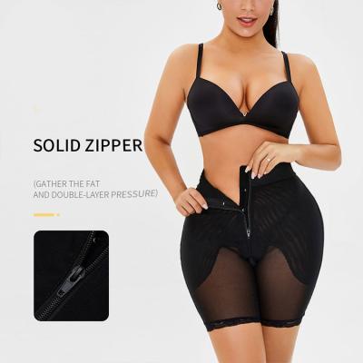 China Antibacterial Invisible High Waist Women Lace Up Shaperwear Tummy Control Water Drop Design Butt Lift Panties for sale