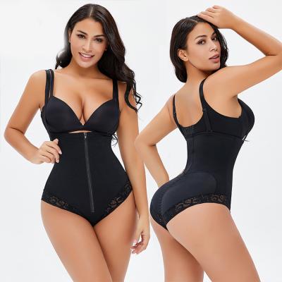 China Antibacterial Clothing Vendor Plus Size Shapers Sexy Black Breathable Waist Shaper Body Shaper for sale