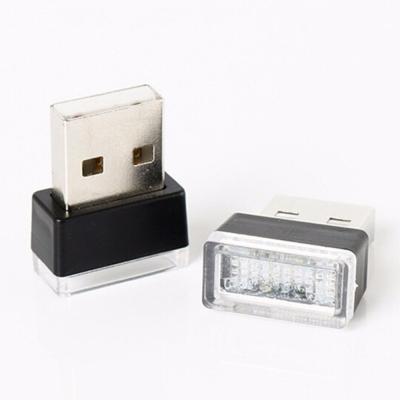 China Car LED Atmosphere Lights With USB Sockets Lamp Interior Decorative Emergency Lighting Universal For PC USB Socket Game 272040 for sale