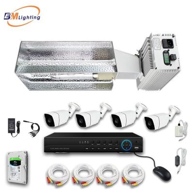 China Smart Home Control Greenhouse System Grow Sensor 4 And 2 Master Controller With Light Camera for sale