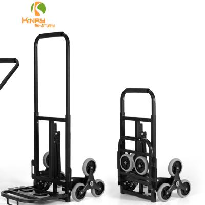 China Portable Folding Step Stairs 6 Wheel Trolley For Stair Tricycle Hand Climbing Portable Climbing Trolley for sale