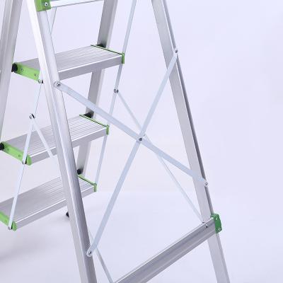 China New Design Factory Price Aluminum Step Ladder Folding Ladders Product 6 Step Aluminum Folding Ladder For Sale for sale