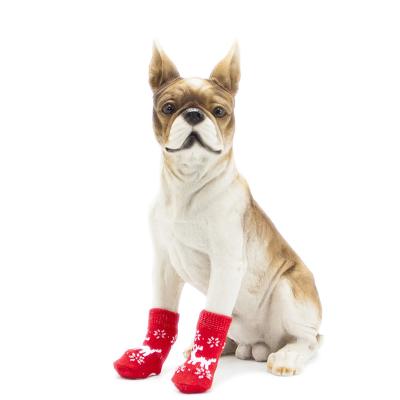 China Fashion Pet Cat Dog Christmas Socks for sale