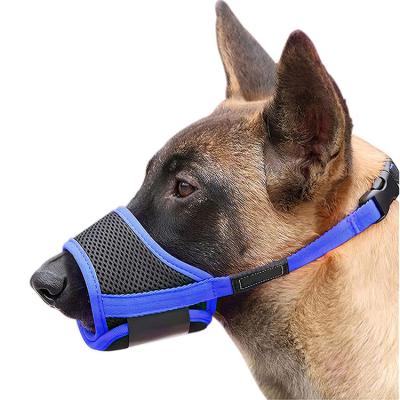 China Viable Anti Chewing Pet Mouth Cover Pet Viable Adjustable Dog Muzzle Breathable Drinking Accessories for sale