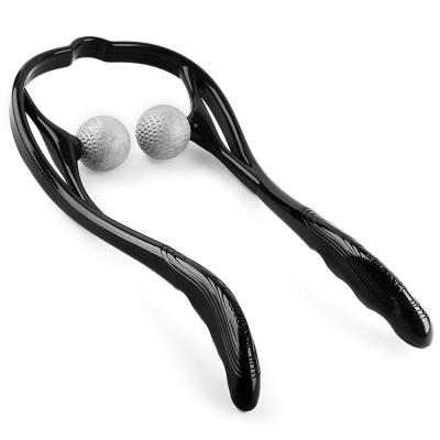 China High Quality Portable Two Trigger Point Ball Neck Shoulder Pain Relief Trigger Point Massager for sale