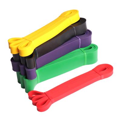 China Latex Exercise Bands Gym Fitness Equipment Natural Rubber Resistance Bands for sale