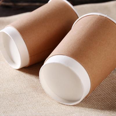 China Biodegradable hot sale coffee cups eco-friendly paper takeaway high quality paper cup for hot drinks for sale