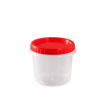 China Disposable Spiral Transparent Thickened Sealed Takeout Cup Environmental Protection Buckle Soup Cup PP Bowl Soup Cup Yogurt Dessert Soup Cup for sale