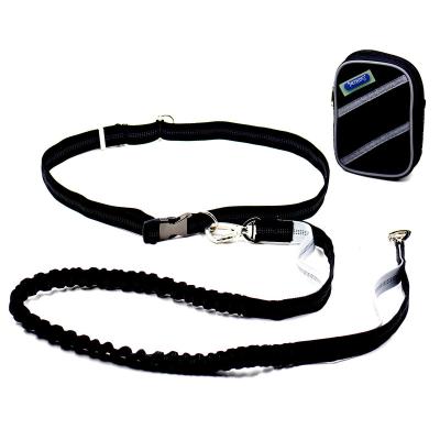 China Reflective Selling Amazon Amazon Rope Traction Belt Leash Nylon Warm Reflective Dog Running Carry Hands Free In Morning Running for sale