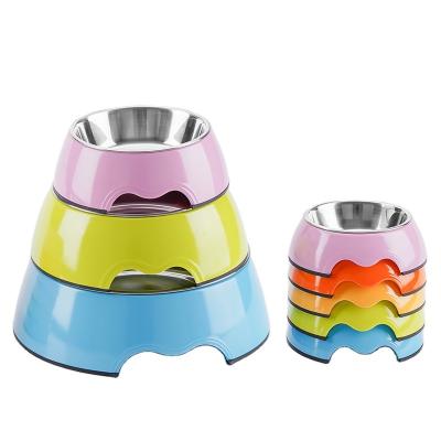 China Viable Bulk Sublimation Drinking Bowl For Pets Plastic Stainless Steel Water Bottle And Dog Bowls for sale