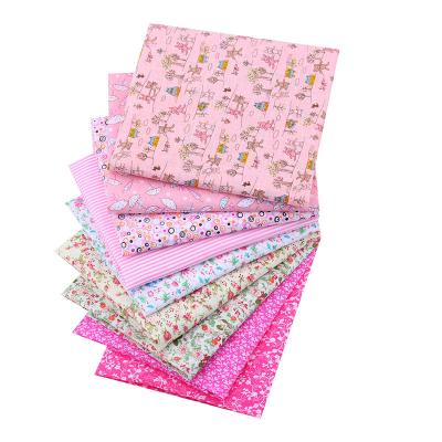 China breathable & Quilting Eco-friendly Pink Multicolor Cotton Wholesale Quilting Material Fabric For Sewing DIY Crafts for sale