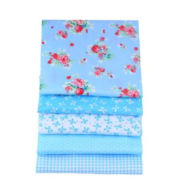 China breathable & New Eco-friendly Flower Quilt Fabric Patchwork Twill Printed Cotton Fabric For Sewing for sale