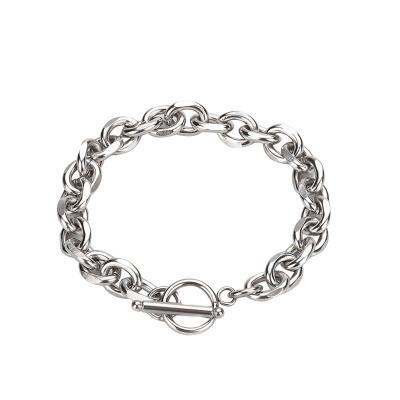 China Hiphop Men's 8mm 10mm O-Shaped 12mm Chain Bracelets Link Bracelet For Men 16cm 17cm 18cm 19cm 20cm 21cm 22cm 23cm for sale