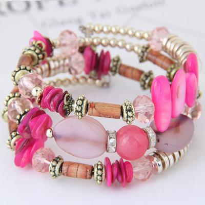 China Bohemia Multilayer Vintage Bohemia Beaded Hand Bracelet Fashion Jewelry For Men And Women for sale