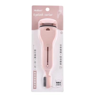 China With Instructions Popular Portable Invisible Eyelash Brush Eyelash Beauty Tool Eyelash Curler for sale