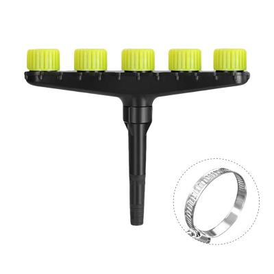 China ABS+PP Agriculture Atomizer Nozzle Adjustable Garden Lawn Water Suction Irrigation Spray Nozzle Tool for sale