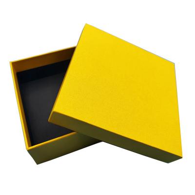 China Yellow Universal Greyboard Lid Handmade Cosmetic Paper Box And Foundation Essence Lotion Serum for sale