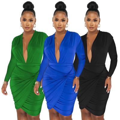 China Washable Party Dresses Women Lady Elegant,Casual Plus Size Women'S Modest Irregular Kinks Evening Club Girls Dresses for sale