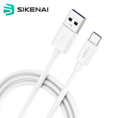 China Mobile Phone Types Sikenai 5A Fast Type C Cable Charger Cable USB Phone Fast Charging for sale