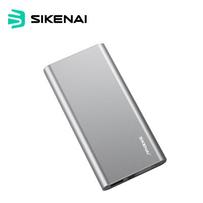 China Sikenai Fast Power Bank Support Charging Charger Portable Phone Power Bank 10000Mah for sale