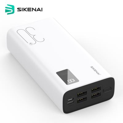 China LED Display Sikenai 40W Super Fast Charging Power Bank 30000mah 10V 4A Smart PowerBanks for sale