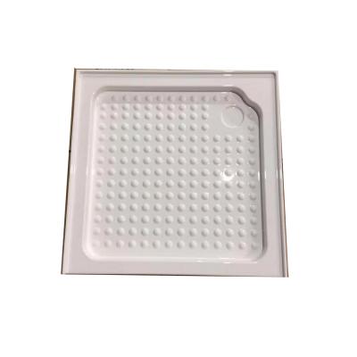 China Modern Low Slate Anti Slip Shower Tray Wholesale Hotel Use Artificia Cultured TAHITI Deep Acrylic Wash Basin Sale White Surface KGS for sale