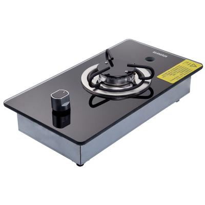 China Quality Car Single Burner 0.8MM Stainless Steel Thick High And Low In Price Rectangular Gas Stove for sale