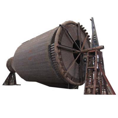 China Horizontal Typical Industrial Cyclone Separator , Boiler Dedusting Cyclone Separator Gas Solid Separation for sale