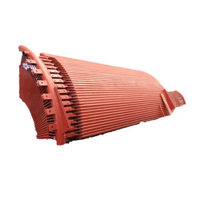 China Horizontal Typical Industrial Cyclone Separator , Boiler Dedusting Cyclone Separator Gas Solid Separation for sale