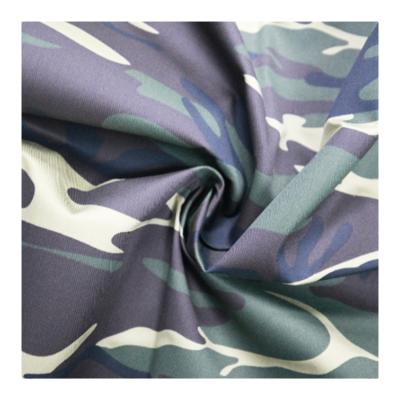 China Camouflage Shrink-Resistant Woodland Ripstop Military Military Twill Print Fabric for sale