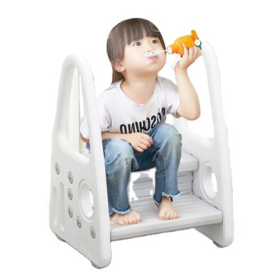 China (Others) Adjustable Plastic Toilet Ladder Baby Kitchen Aid Kids Learning Step Stool for sale