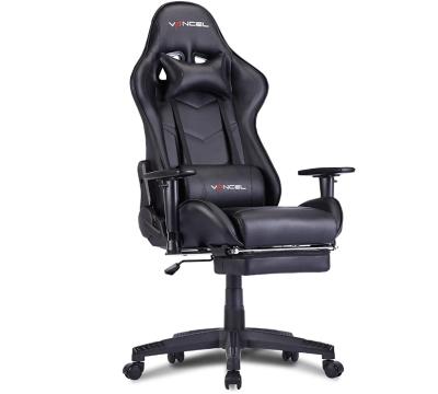 China Adjustable (height) work well 360 degree swivel china style high leather adult unique design racing back for gamer gaming chair for sale