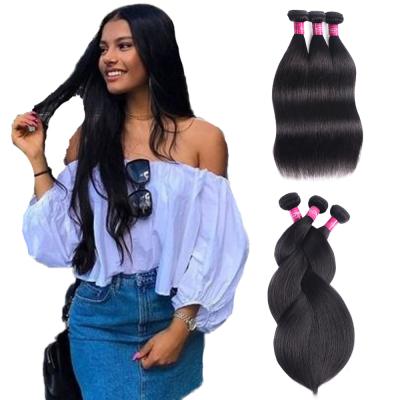 China SENS Factory Price Rew Straight Human Hair Bundles 100% Mink Brazilian Virgin Human Hair for sale