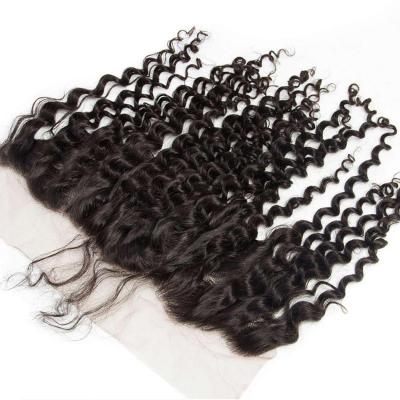 China Smooth Deeply Barely Shedding FEEL Euro Style Hair Products Cambodian Hair Extensions Jerry Curly Hair Closure Natural Black for sale