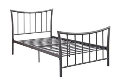 China Antiquity Adults Simple Canopy Metal Bed Queensize  Double Design for sale