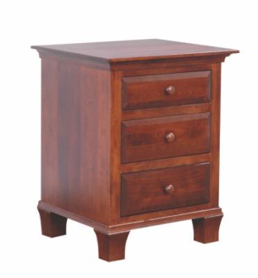 China Commercial Office Furniture Smart 3 Drawer Nightstand Filing Cabinet for sale