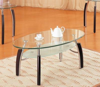 China Clear Modern Glass Bar Table Chrome Tubes Round Extendable Dining Table for sale